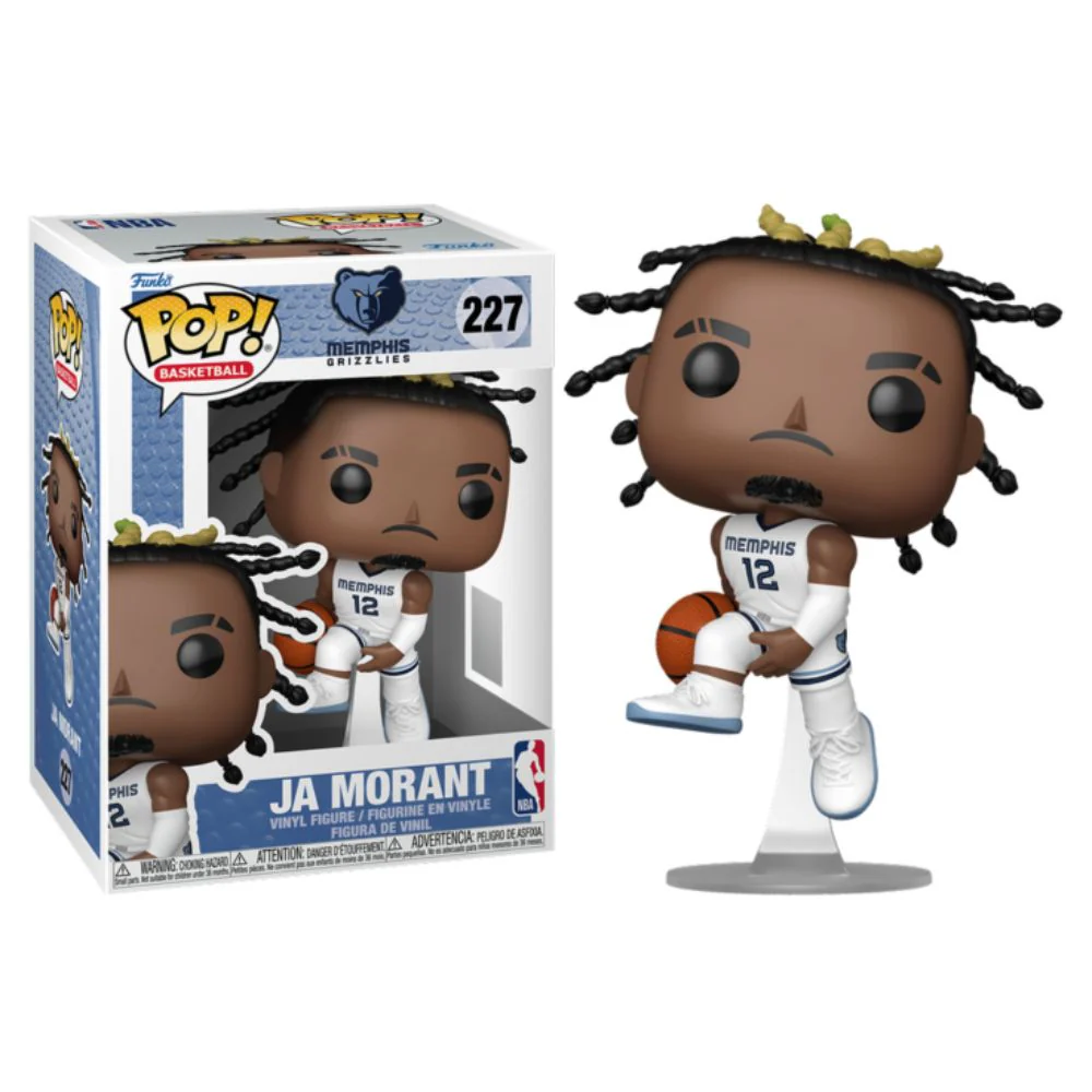 NBA Basketball - Ja Morant (Association Edition Jersey) Memphis Grizzlies Pop! Vinyl - Image 3