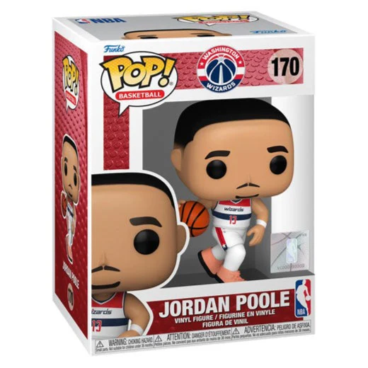 NBA Basketball - Jordan Poole (Washington Wizards) Pop! Vinyl - Image 2