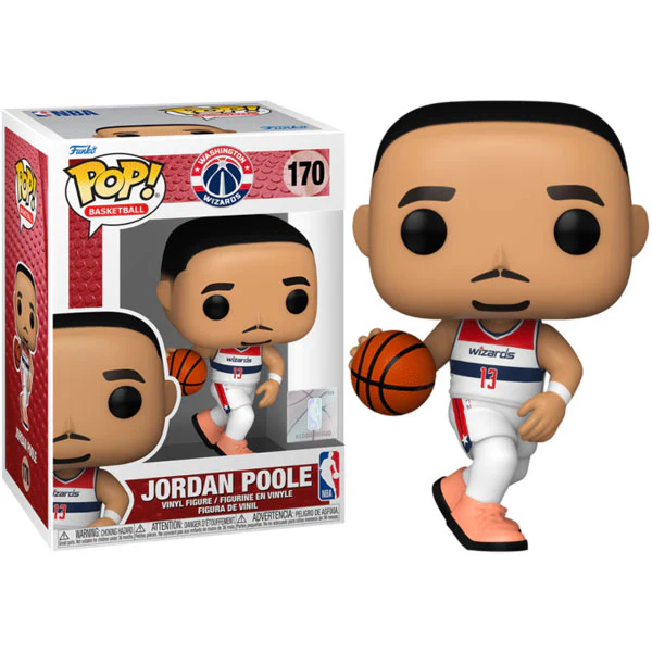 NBA Basketball - Jordan Poole (Washington Wizards) Pop! Vinyl - Image 3