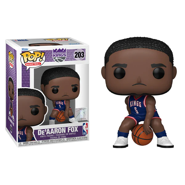 NBA Basketball: Kings - De Aaron Fox (City Edition 2024) Pop! Vinyl - Image 3