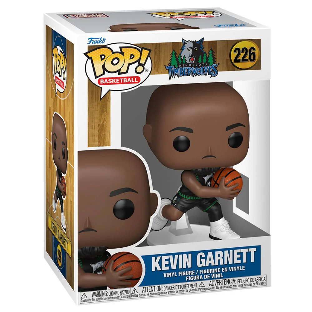 NBA Basketball: Legends - Kevin Garnett Minnesota Timberwolves Pop! Vinyl - Image 2