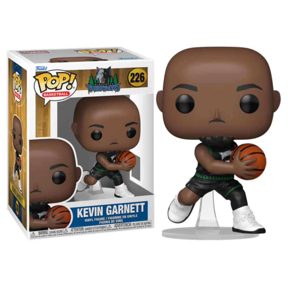 NBA Basketball: Legends - Kevin Garnett Minnesota Timberwolves Pop! Vinyl - Image 3