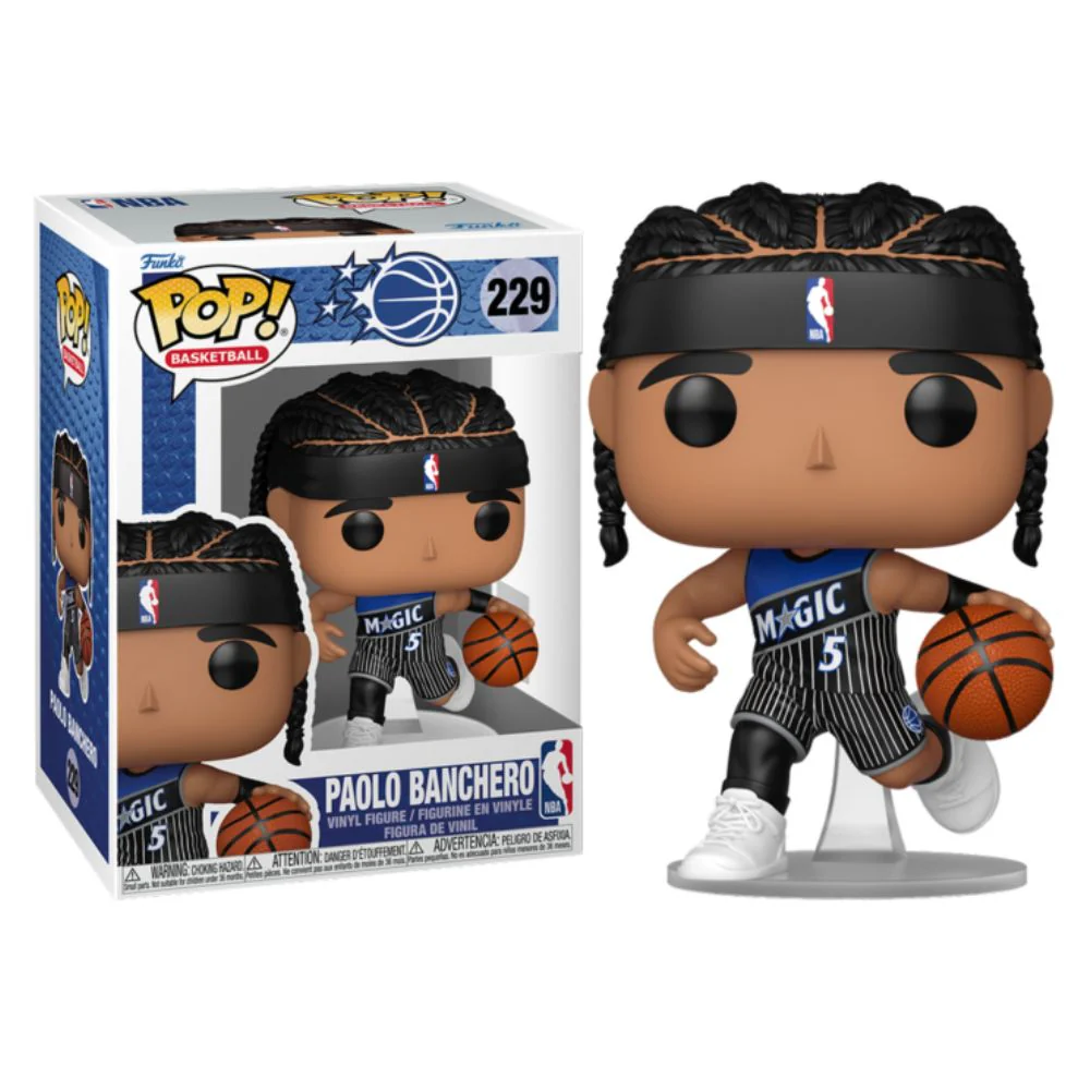 NBA Basketball - Paolo Banchero (Icon Edition Jersey) Orlando Magic Pop! Vinyl - Image 3