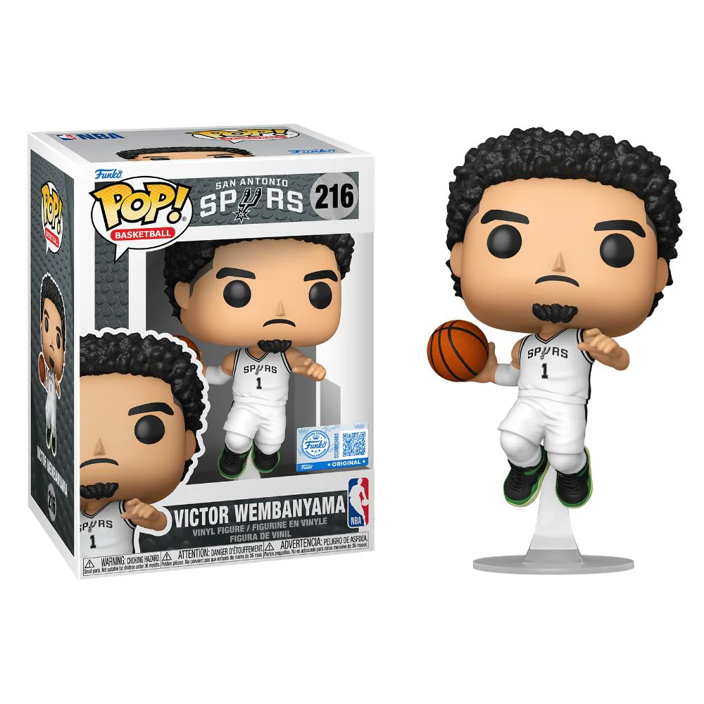 NBA Basketball - Victor Wembanyama (San Antonio Spurs) US Exclusive Pop! Vinyl - Image 3