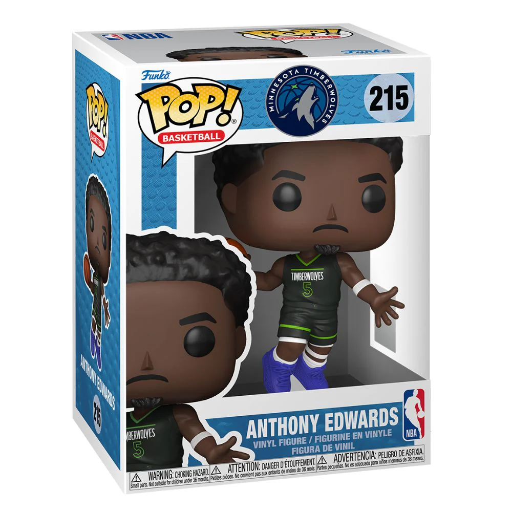 NBA Basketball - Anthony Edwards (Minnesota Timberwolves) Pop! Vinyl - Image 2