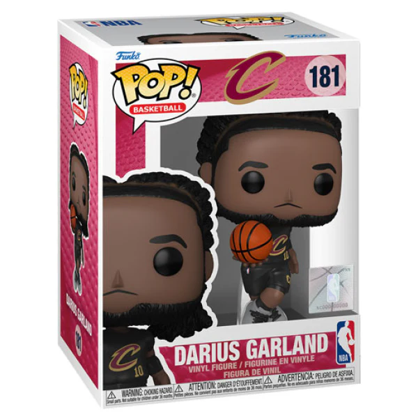 NBA Basketball - Darius Garland (Cleveland Cavaliers) Pop! Vinyl - Image 2