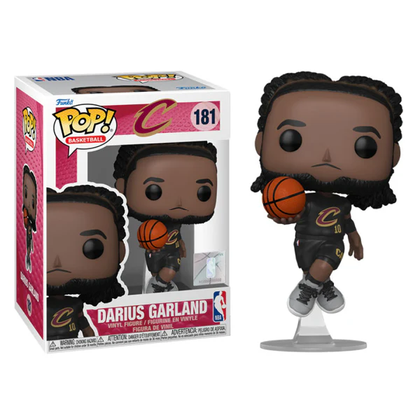 NBA Basketball - Darius Garland (Cleveland Cavaliers) Pop! Vinyl - Image 3