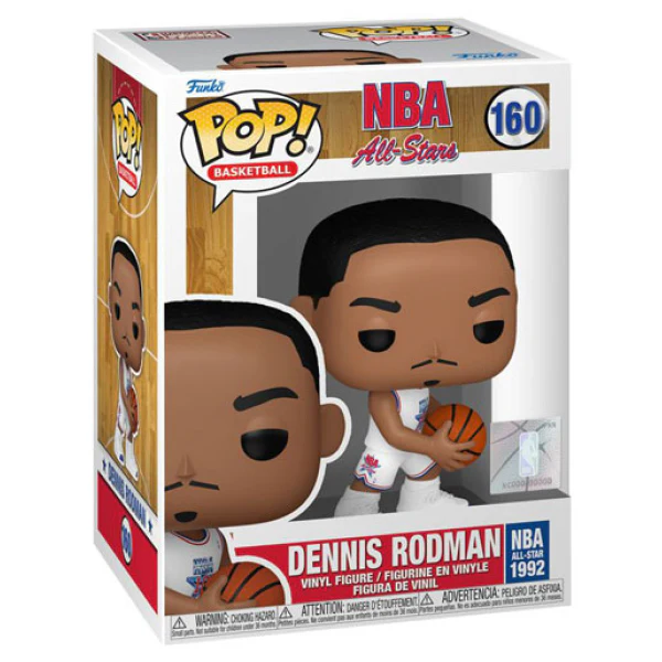 NBA: Legends - Dennis Rodman (1992) Pop! Vinyl - Image 2