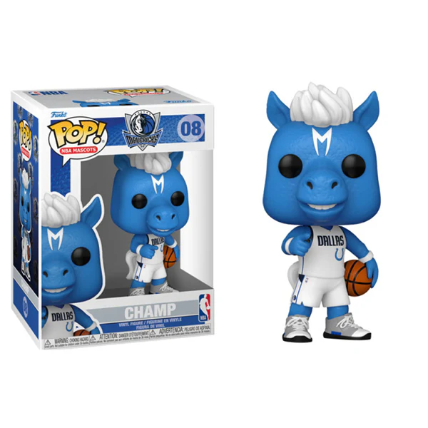 NBA: Mascots - Champ (Dallas Mavericks) Pop! Vinyl - Image 3