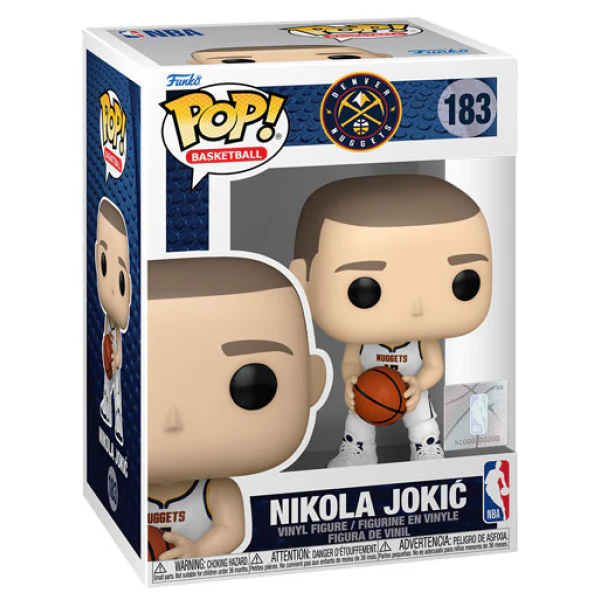 NBA Basketball - Nikola Jokic (Denver Nuggets) Pop! Vinyl - Image 2