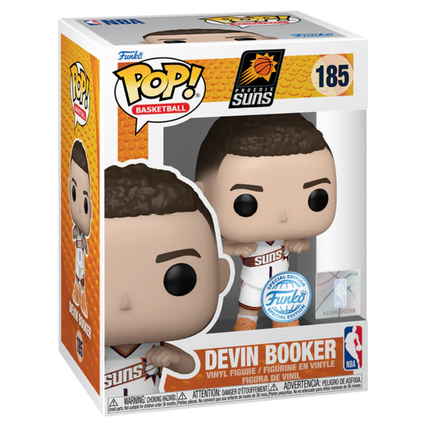 NBA: Basketball - Devin Booker Phoenix Suns US Exclusive Pop! Vinyl - Image 2