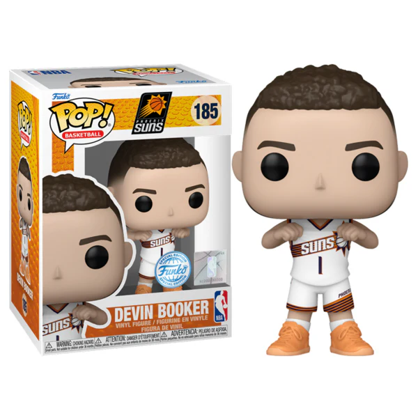 NBA: Basketball - Devin Booker Phoenix Suns US Exclusive Pop! Vinyl - Image 3