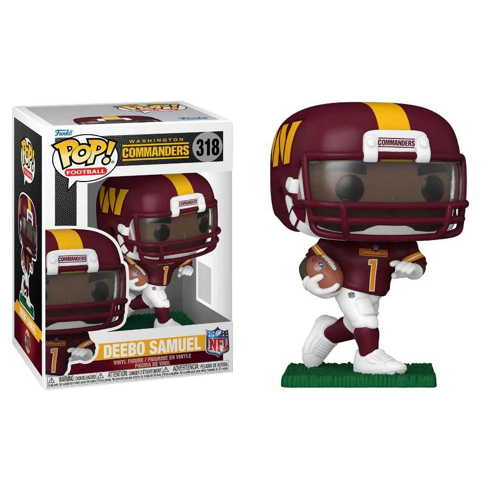 NFL Football - Deebo Samuel Washington Commanders Pop! Vinyl - Image 3
