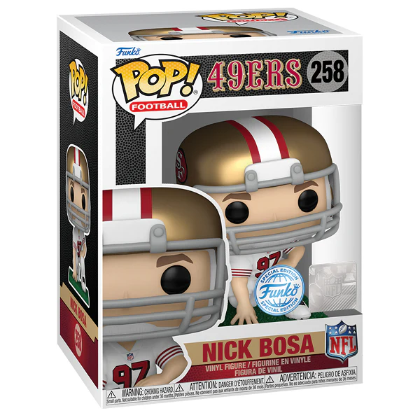 NFL: 49ers - Nick Bosa US Exclusive Pop! Vinyl - Image 2