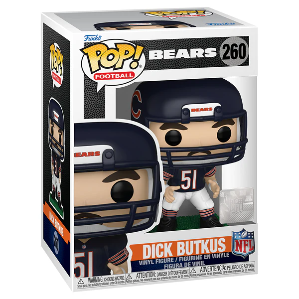 NFL Football - Dick Butkus Chicago Bears Pop! Vinyl - Image 2