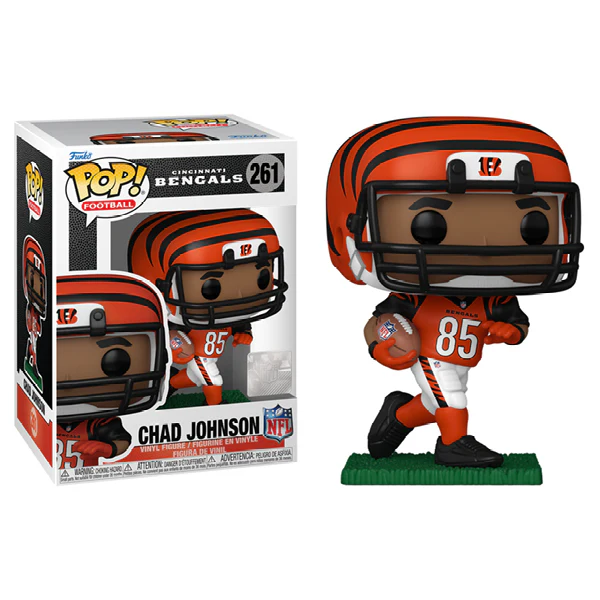NFL Football - Chad Johnson Cincinnati Bengals Pop! Vinyl - Image 3