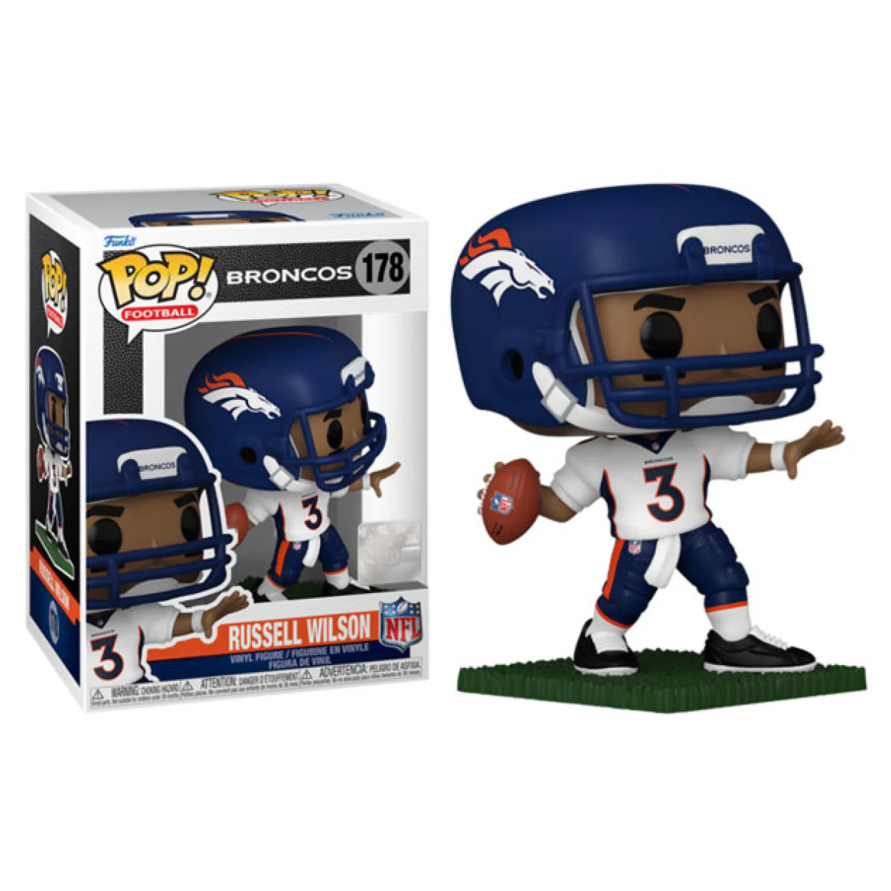 NFL: Broncos - Russell Wilson Pop! Vinyl - Image 3