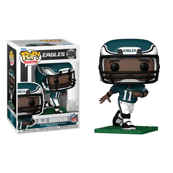 NFL Football - A J Brown - Philadelphia Eagles Pop! Vinyl - Image 3