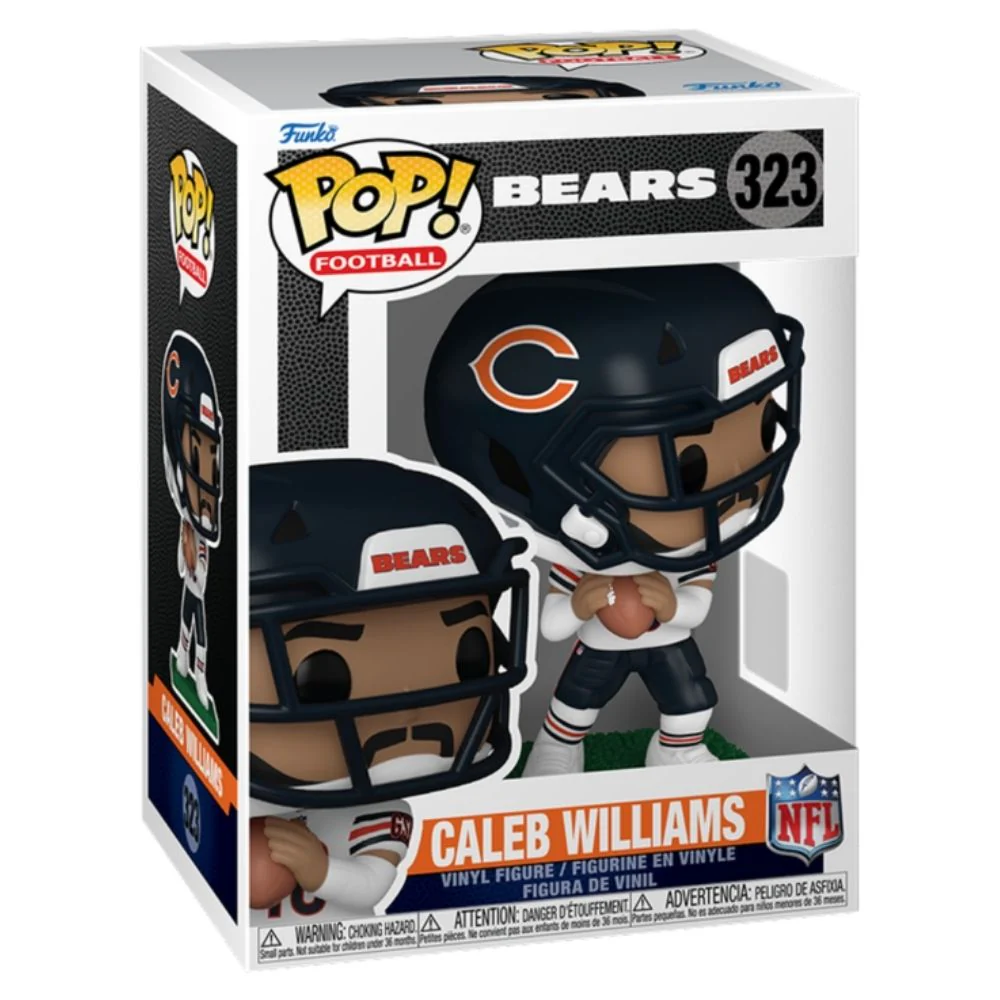 NFL Football - Caleb Williams Chicago Bears Pop! Vinyl - Image 2