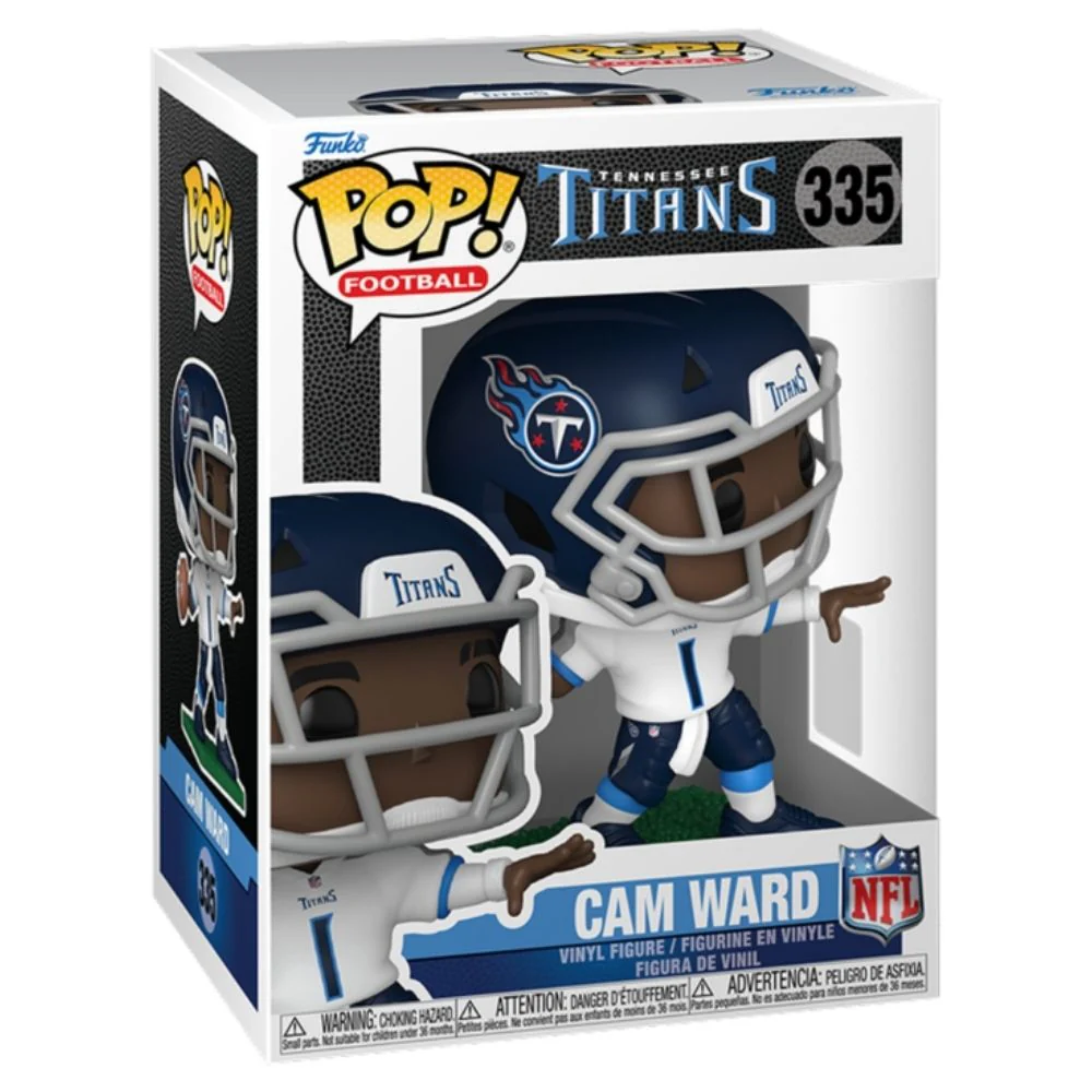 NFL Football: Drafts - Cam Ward Tennessee Titans Pop! Vinyl - Image 2