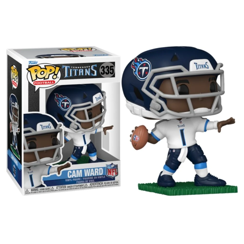 NFL Football: Drafts - Cam Ward Tennessee Titans Pop! Vinyl - Image 3
