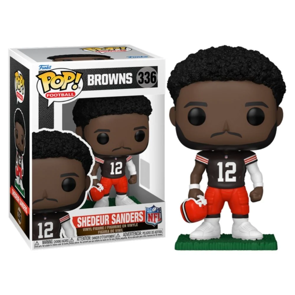 NFL Football: Drafts - Shedeur Sanders Cleveland Browns Pop! Vinyl - Image 3