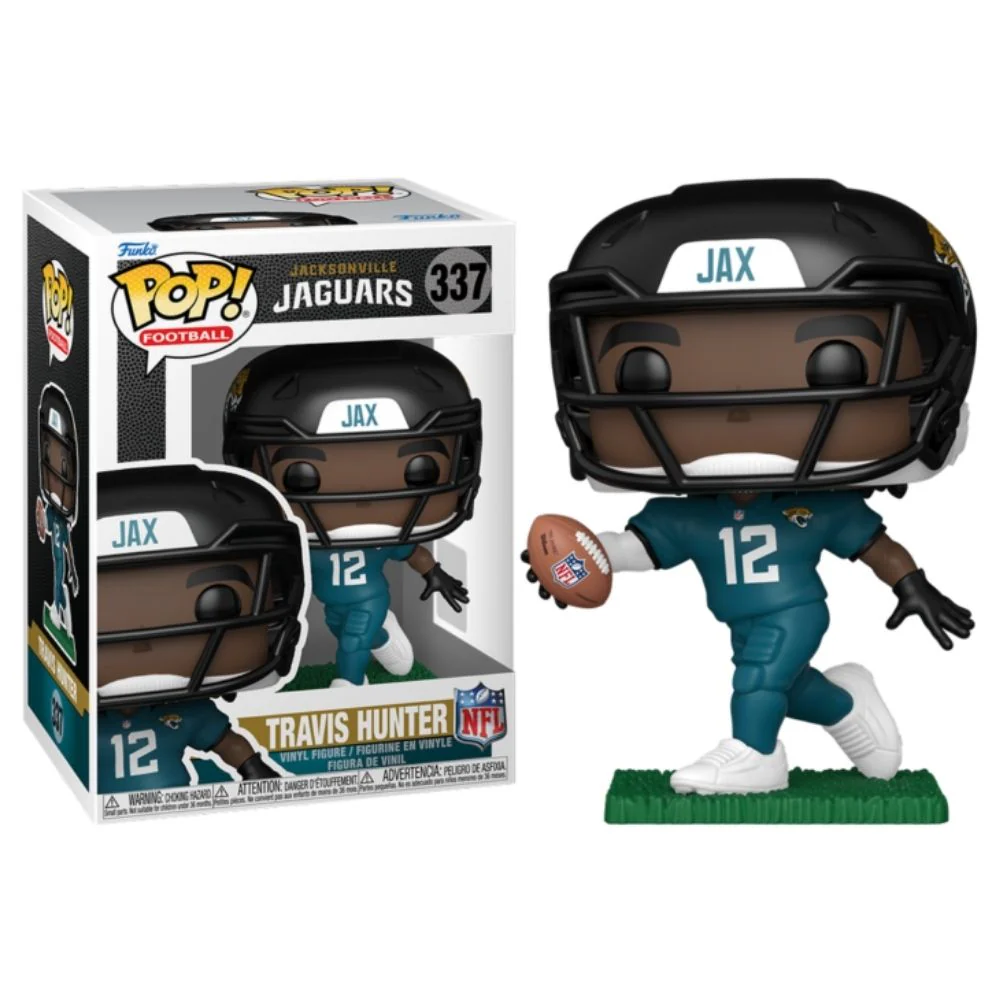 NFL Football: Drafts - Travis Hunter Jacksonville Jaguars Pop! Vinyl - Image 3