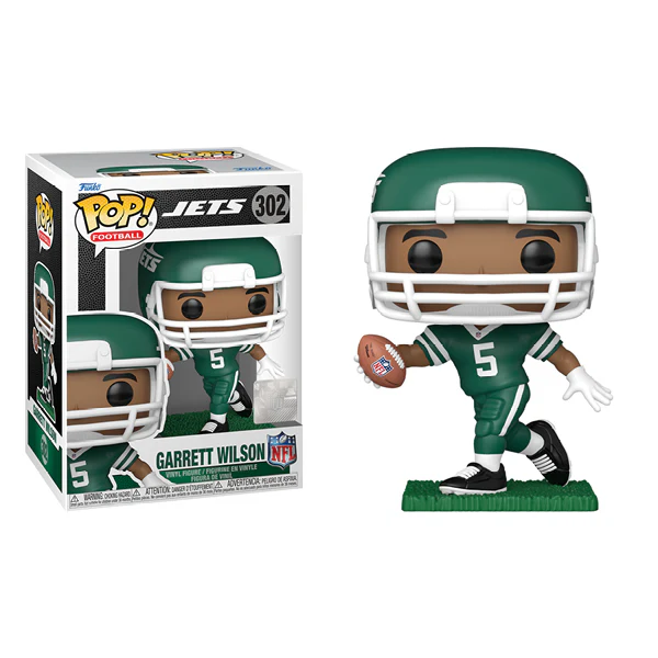 NFL Football - Garrett Wilson - New York Jets Pop! Vinyl - Image 3