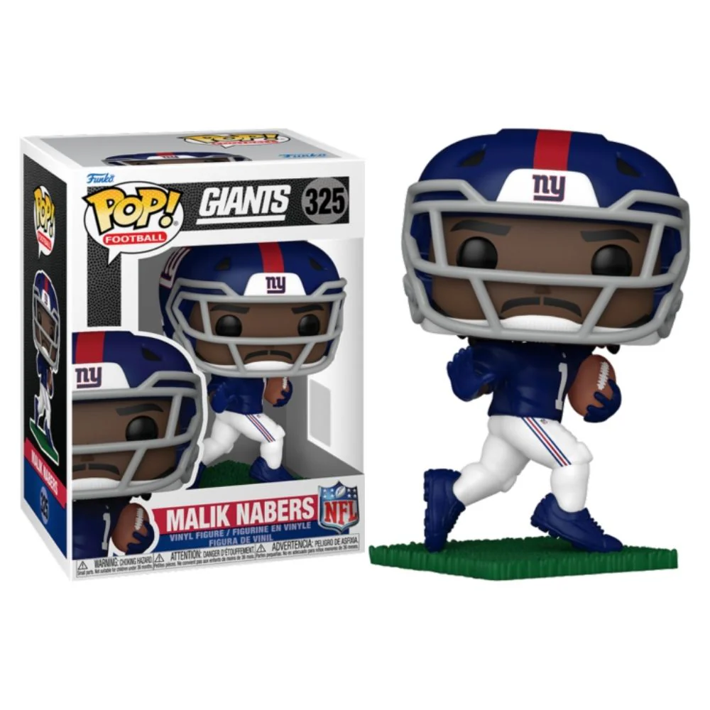NFL Football - Malik Nabers New York Giants Pop! Vinyl - Image 3