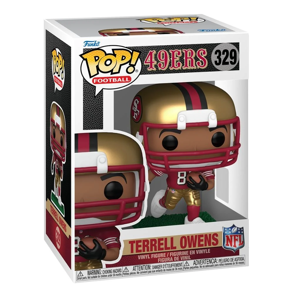NFL Football - Terrell Owens San Francisco 49ers Pop! Vinyl - Image 2