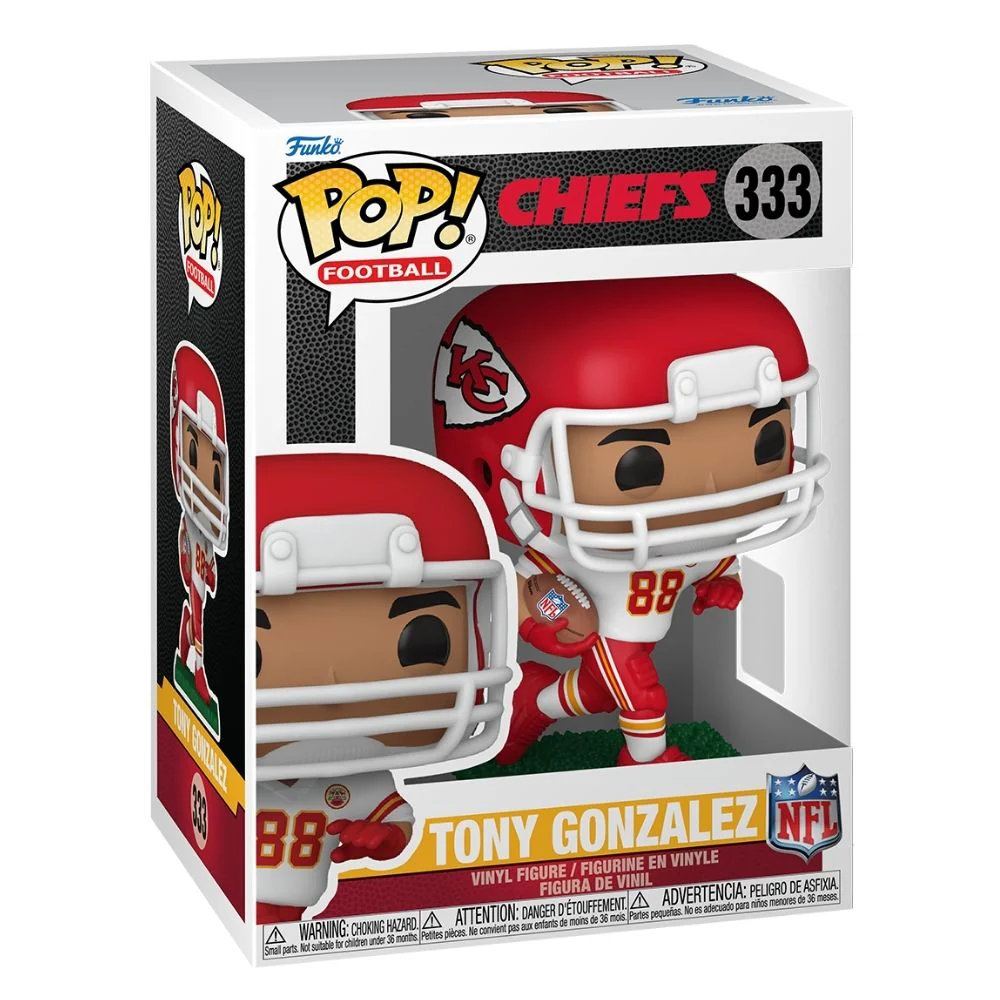 NFL Football - Tony Gonzalez Kansas City Chiefs Pop! Vinyl - Image 2