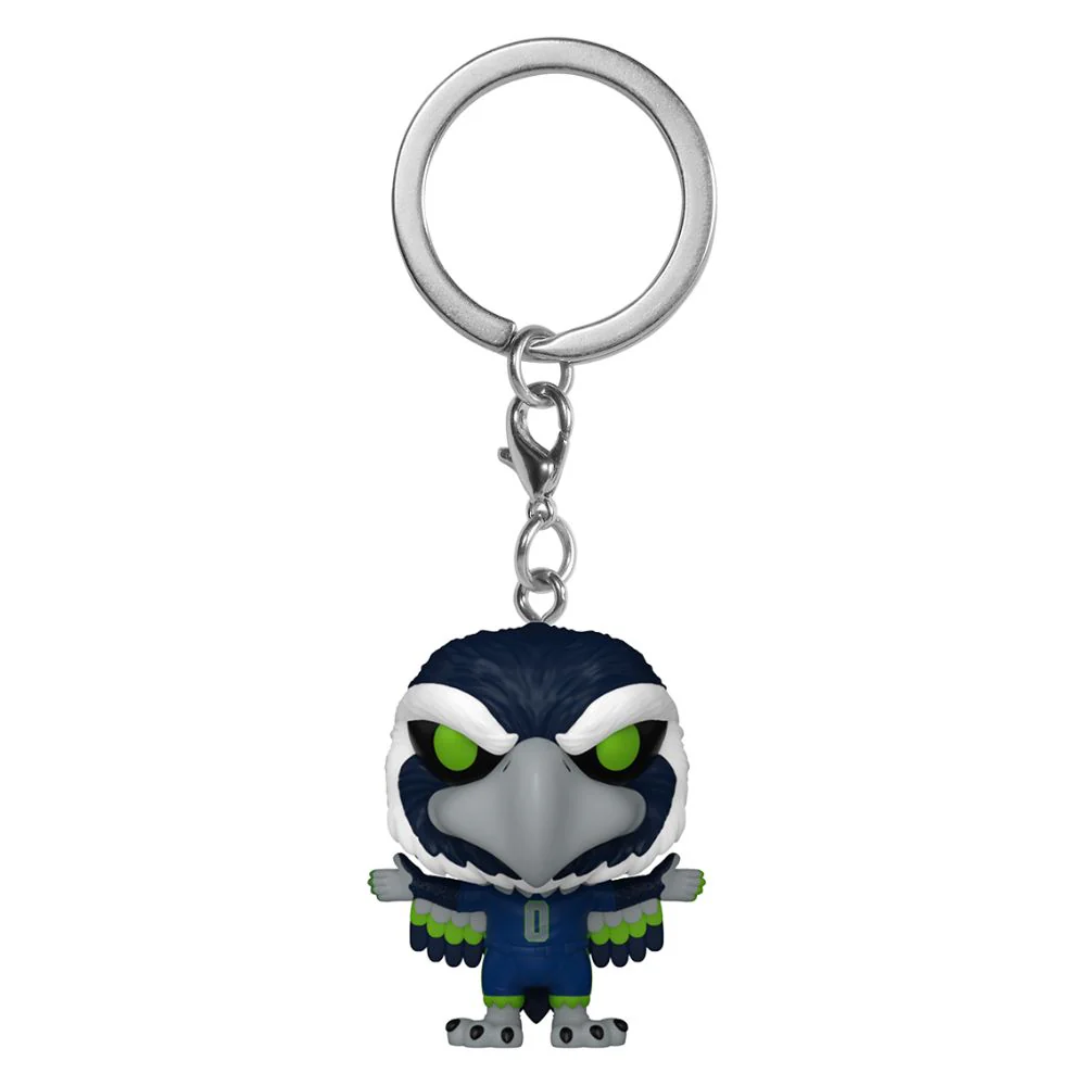NFL Football: Mascots - Seattle Seahawks Blitz Pocket Pop! Keychain - Image 3