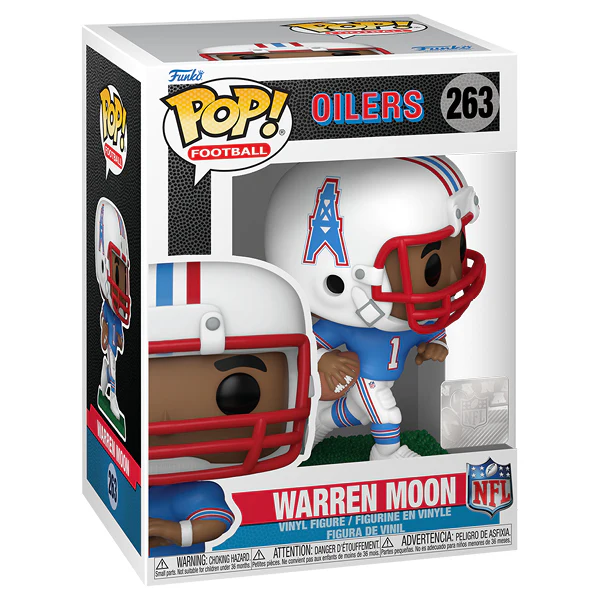 NFL Football - Warren Moon Houston Oilers Pop! Vinyl - Image 2