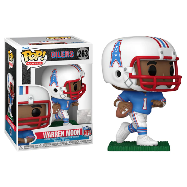 NFL Football - Warren Moon Houston Oilers Pop! Vinyl - Image 3