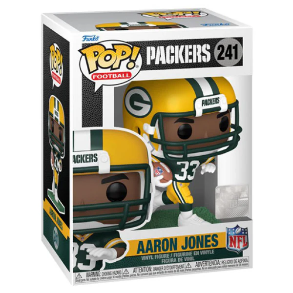 NFL: Packers - Aaron Jones Pop! Vinyl - Image 2