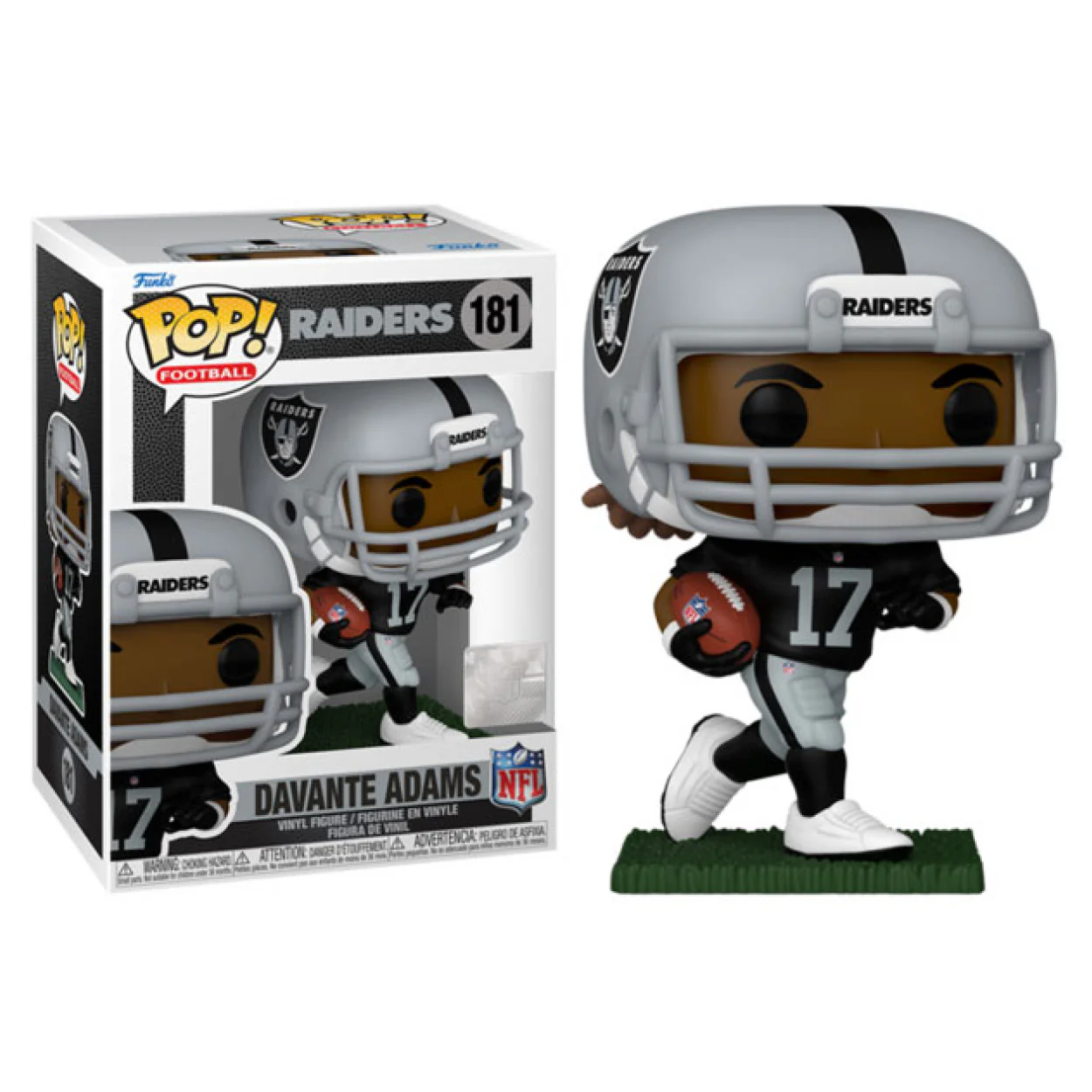 NFL: Raiders - Davante Adams Pop! Vinyl - Image 3