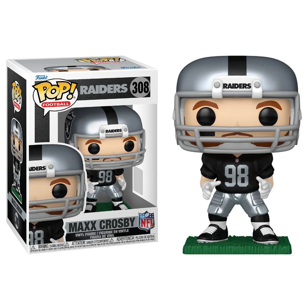 NFL Football - Maxx Crosby Las Vegas Raiders Pop! Vinyl - Image 3