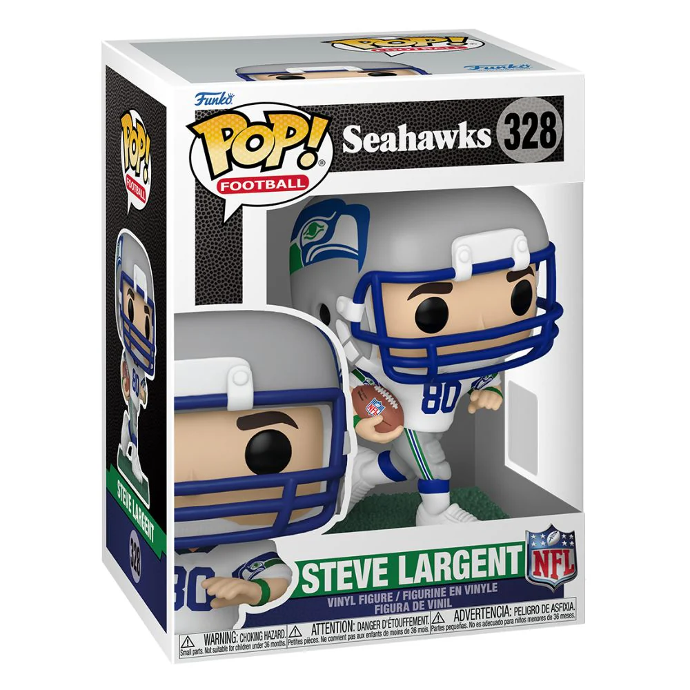 NFL Football: Seahawks - Steve Largent (Home) Pop! Vinyl - Image 2
