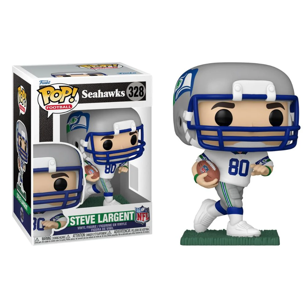 NFL Football: Seahawks - Steve Largent (Home) Pop! Vinyl - Image 3