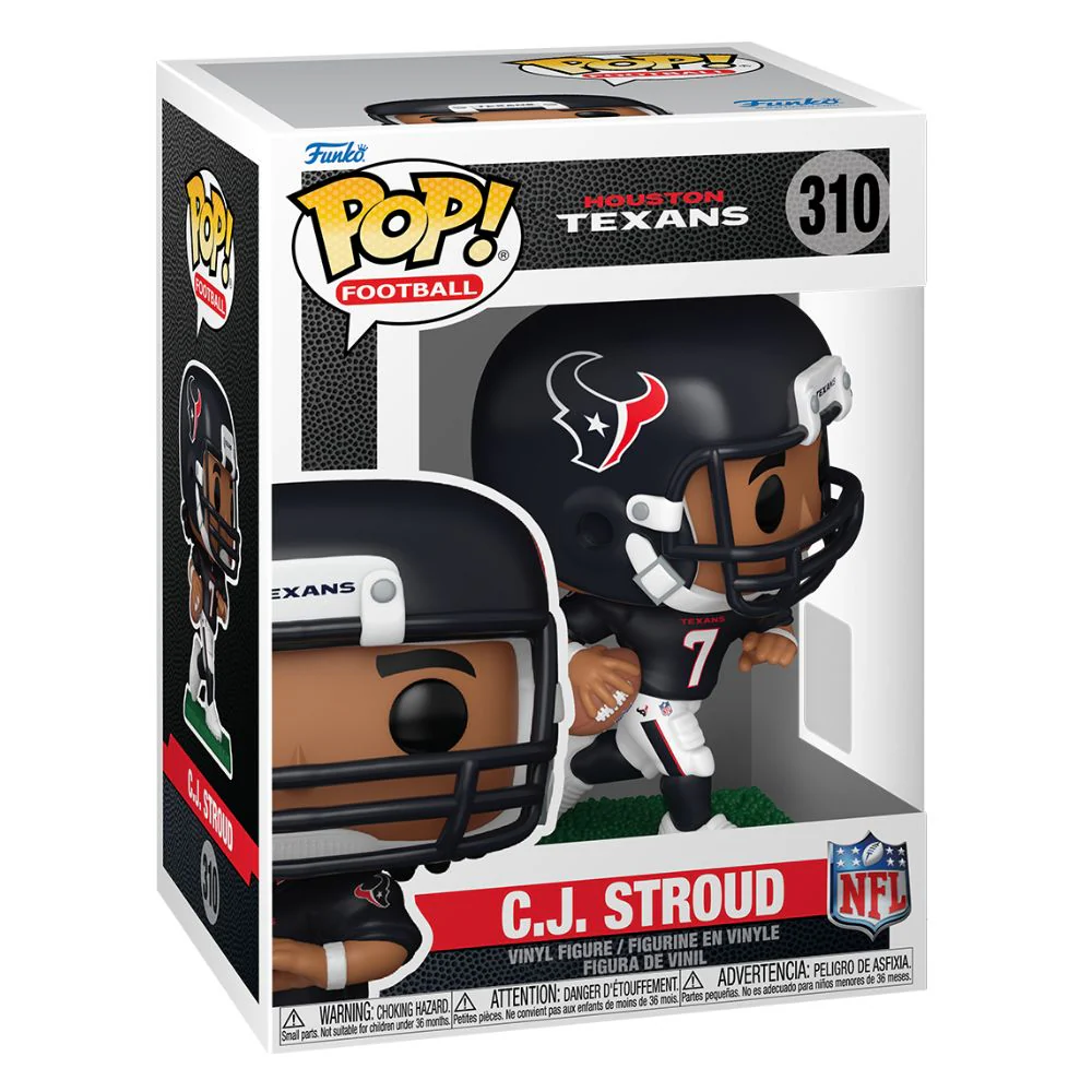 NFL Football - CJ Stroud Houston Texans Pop! Vinyl - Image 2