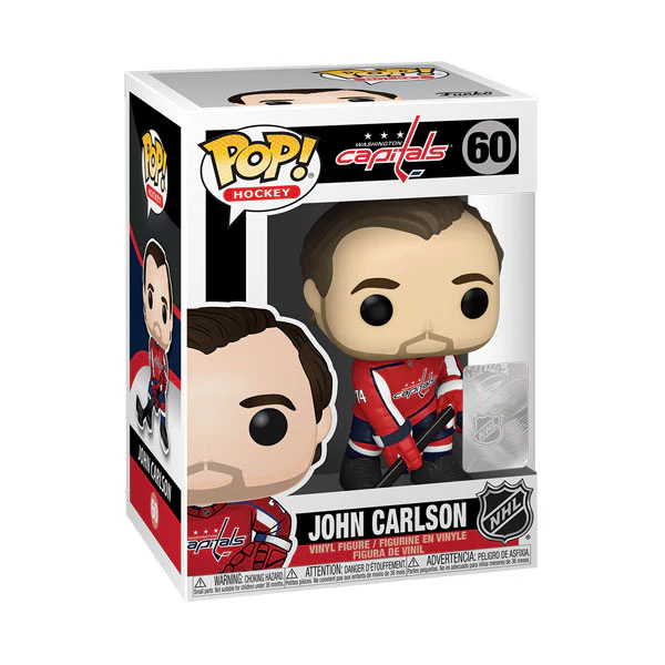 NHL: Capitals - John Carlson Pop! Vinyl - Image 2