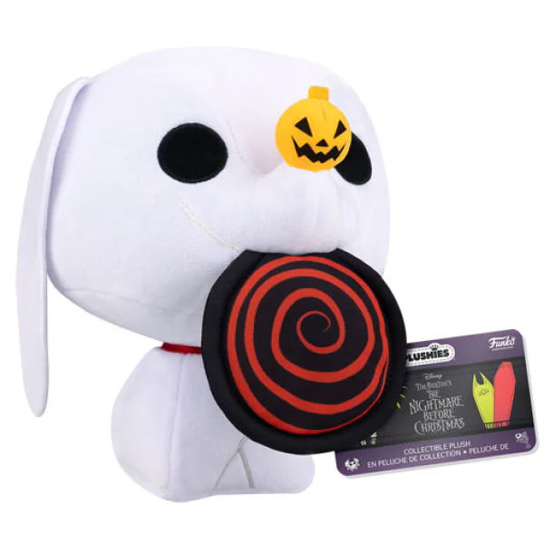Nightmare Before Christmas - Zero (Halloweentown Beach) 7 Inch Pop! Plush - Image 2