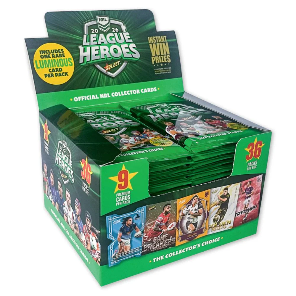 NRL 2026 League Heroes Booster Box