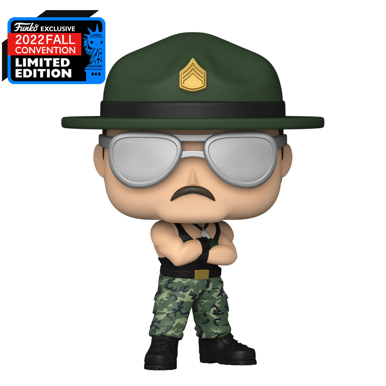 NYCC 2022 - G.I. Joe - Sergeant Slaughter US Exclusive Pop! Vinyl - Image 3