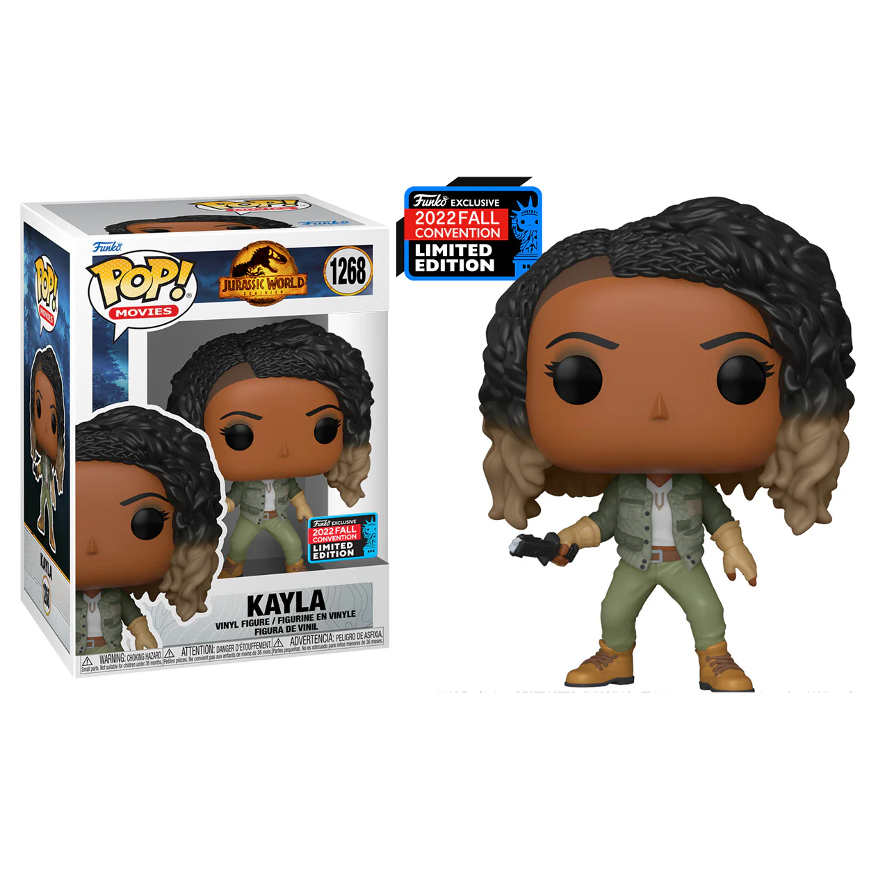 NYCC 2022 - Jurassic World 3: Dominion - Kayla US Exclusive Pop! Vinyl - Image 2