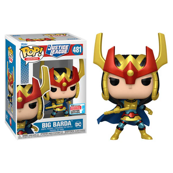NYCC 2023 - DC Comics - Justice League - Big Barda US Exclusive Pop! Vinyl - Image 3