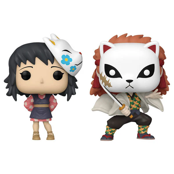 NYCC 2023 - Demon Slayer - Sabito and Makomo US Exclusive Pop! Vinyl 2-Pack - Image 3