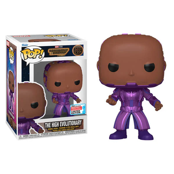 NYCC 2023 - Guardians of the Galaxy 3 - High Evolutionary Metallic US Exclusive Pop! Vinyl - Image 3