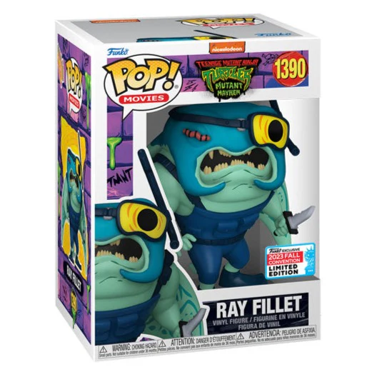 NYCC 2023 - Teenage Mutant Ninja Turtles (2023) - Manta Dude US Exclusive Pop! Vinyl - Image 2