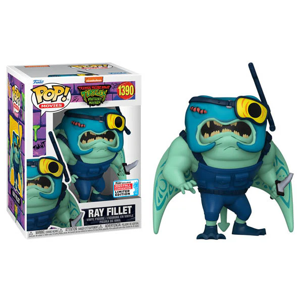NYCC 2023 - Teenage Mutant Ninja Turtles (2023) - Manta Dude US Exclusive Pop! Vinyl - Image 3